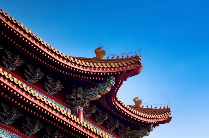 古代建筑武昌黄鹤楼金色琉璃瓦顶摄影图,高清,摄影图,摄影图片,图片大全,摄影图免费下载